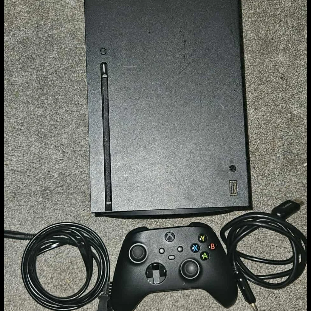 Powerful Black Gaming Console by Xbox